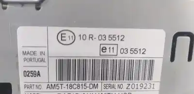 Peça sobressalente para automóvel em segunda mão sistema de áudio / rádio cd por ford fiesta (ccn) black edition referências oem iam e1110r035512  