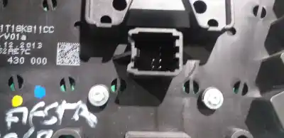 Peça sobressalente para automóvel em segunda mão sistema de áudio / rádio cd por ford fiesta (ccn) black edition referências oem iam e1110r035512  