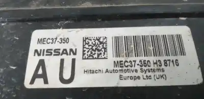 Second-hand car spare part ecu engine control for nissan micra (k12e) 1st edition oem iam references mec37350  