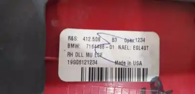 Peça sobressalente para automóvel em segunda mão Farolim Interior Traseiro Direito por BMW X5 (E53) 3.0d Referências OEM IAM 7164486  