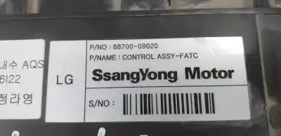 Tweedehands auto-onderdeel klimaatcontrole voor ssangyong actyon 200 xdi oem iam-referenties 68700-09020  