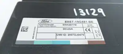 Second-hand car spare part electronic module for ford kuga (cbv) titanium oem iam references 8m5t19g481be