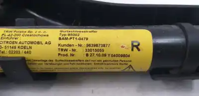Peça sobressalente para automóvel em segunda mão pré-tensor de airbag direito por citroen c2 audace referências oem iam 9639873877  