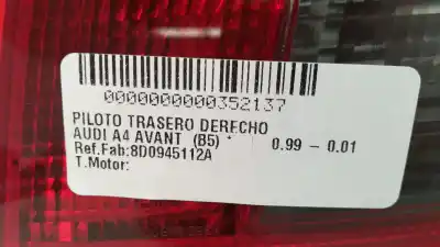 Автозапчасти б/у правый задний фонарь за AUDI A4 AVANT (B5) A4 AVANT ссылки OEM IAM 8D0945112A  