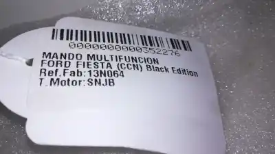 Second-hand car spare part Multifunction Switch for FORD FIESTA (CCN) Black Edition OEM IAM references 13N064  