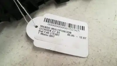 Second-hand car spare part multifunction switch for citroen c1 (pm_, pn_) 1.4 hdi oem iam references 17f001