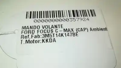 Автозапчастина б/у управління рульмом для ford focus c-max (cap) ambiente (d) посилання на oem iam 3m5t14k147be  