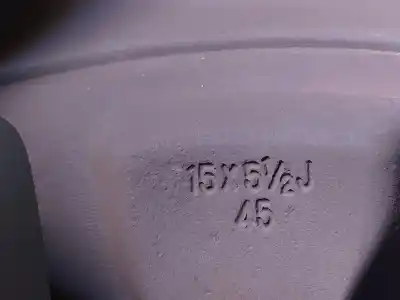 Peça sobressalente para automóvel em segunda mão jante por nissan note (e11e) naru edition 88 cv / 65 kw referências oem iam 15x51/2j45