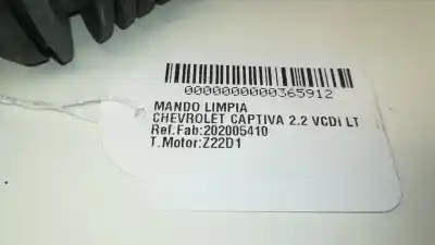 Peça sobressalente para automóvel em segunda mão comutador de limpa vidros por chevrolet captiva 2.2 vcdi ltz referências oem iam 202005410
