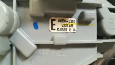 Second-hand car spare part right tailgate light for toyota corolla (_e12_) 1.4 d (nde120_) oem iam references 81550 02300  