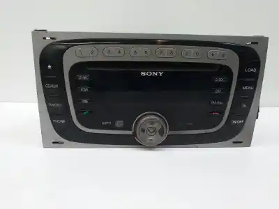 Second-hand car spare part audio system / radio cd for ford s-max (ca1) titanium (03.2010->) 140 cv / 103 kw oem iam references vp6m2f-18c821-be  