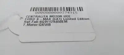 Автозапчастина б/у ебу контролер двигуна для ford s-max (ca1) titanium (03.2010->) 140 cv / 103 kw посилання на oem iam 6g9112a650em  