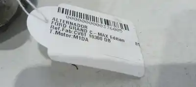 Second-hand car spare part alternator for ford grand c-max edition oem iam references cv6t 10300 db