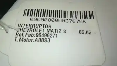 Автозапчасти б/у выключатель за chevrolet matiz s ссылки oem iam 96496271