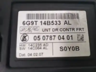 Second-hand car spare part electronic module for ford s-max (ca1) titanium (03.2010->) 140 cv / 103 kw oem iam references 0507870401  