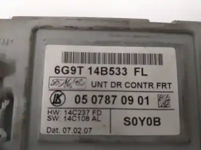 Second-hand car spare part electronic module for ford s-max (ca1) titanium (03.2010->) 140 cv / 103 kw oem iam references 0507870901  