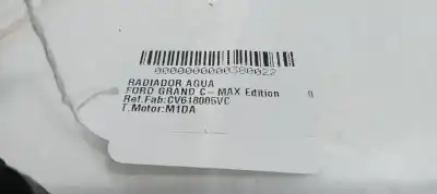 Second-hand car spare part water radiator for ford grand c-max edition oem iam references cv618005vc  