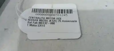 Peça sobressalente para automóvel em segunda mão centralina de motor uce por nissan micra (k12e) 25 aniversario referências oem iam mec32-080