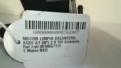 Peça sobressalente para automóvel em segunda mão motor do limpa para brisas por audi a3 (8p1) 2.0 tdi 16v referências oem iam 8e9955711c  