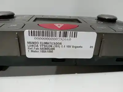 Second-hand car spare part climate control for lancia ypsilon (101) 1.4 16v oro (10.2006->) oem iam references a83005400  