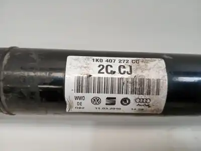 Second-hand car spare part front right transmission for seat leon (1p1) reference oem iam references 1k0407272cc2ccj