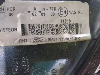 Peça sobressalente para automóvel em segunda mão farol / farolim direito por ford focus lim. (cb8) ambiente referências oem iam bm5113w029ak  