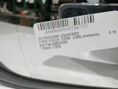 Peça sobressalente para automóvel em segunda mão espelho retrovisor esquerdo por ford focus lim. (cb8) ambiente referências oem iam e9034550  