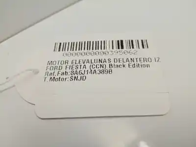 Pièce détachée automobile d'occasion moteur lève vitre avant gauche pour ford fiesta (ccn) black edition références oem iam c7y2a