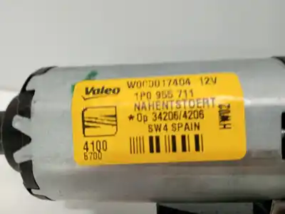 Second-hand car spare part rear windshield wiper motor for seat leon (1p1) reference oem iam references 1p0955711