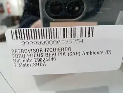 Peça sobressalente para automóvel em segunda mão espelho retrovisor esquerdo por ford focus lim. (cb4) business referências oem iam e9024440  