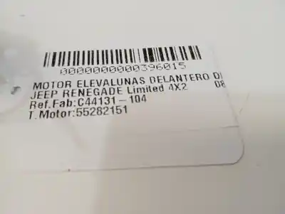 Second-hand car spare part right front window motor for jeep renegade limited 4x2 oem iam references c44131-104  