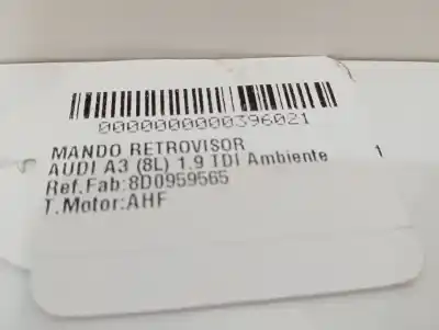 Автозапчасти б/у управление зеркалом за audi a3 (8l) 1.9 tdi ссылки oem iam 8d0959565  