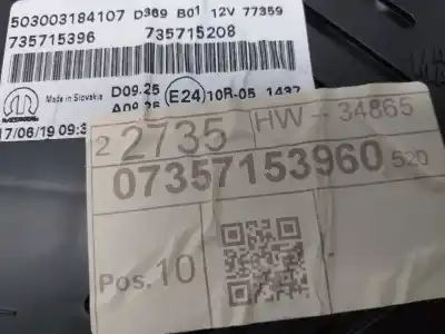 Автозапчасти б/у приборная доска за jeep renegade limited 4x2 ссылки oem iam 07357153960  