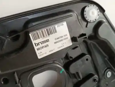 Second-hand car spare part rear right window regulator for jeep renegade limited 4x2 oem iam references 00520651650  