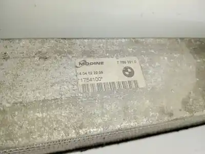 Pezzo di ricambio per auto di seconda mano intercooler per bmw 3 compact (e46) 320 td riferimenti oem iam 7786351.0  