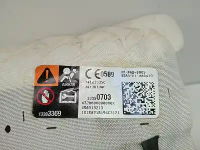 Peça sobressalente para automóvel em segunda mão airbag dianteiro direito por opel adam (m13) 1.4 referências oem iam 34152961b01  