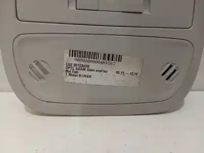 Peça sobressalente para automóvel em segunda mão luz interior por opel adam (m13) 1.4 referências oem iam   