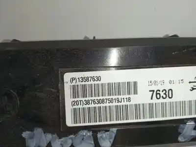 Second-hand car spare part electronic module for opel adam (m13) 1.4 oem iam references 13587630  