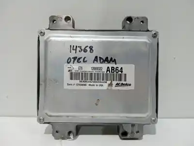 Pezzo di ricambio per auto di seconda mano CENTRALINA MOTORE per OPEL ADAM (M13)  Riferimenti OEM IAM 12668866  