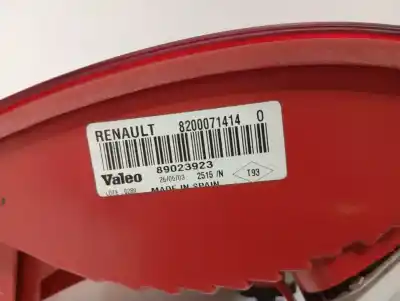Second-hand car spare part right tailgate light for renault clio ii fase ii (b/cb0) base authentique 82 cv / 60 kw oem iam references 89023923  