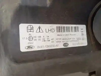 Second-hand car spare part left headlight for ford kuga (cbv) titanium oem iam references 8v4113w030af  