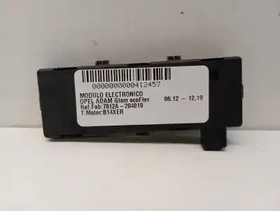 Second-hand car spare part electronic module for opel adam (m13) 1.4 oem iam references 7812a-284019  