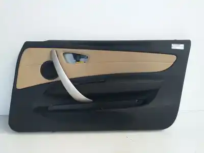 Peça sobressalente para automóvel em segunda mão forra / revestimento da porta dianteira direita por bmw serie 1 coupe (e82) 118d referências oem iam   