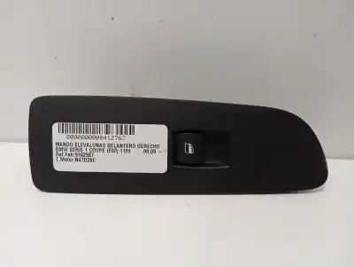 Peça sobressalente para automóvel em segunda mão botão / interruptor elevador vidro dianteiro direito por bmw serie 1 coupe (e82) 118d referências oem iam 9162997