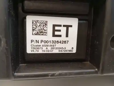 Pezzo di ricambio per auto di seconda mano pannello degli strumenti per opel corsa d catch me riferimenti oem iam p0013264267  