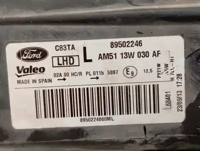 Автозапчастина б/у ліва фара для ford grand c-max edition посилання на oem iam am5113w030af  