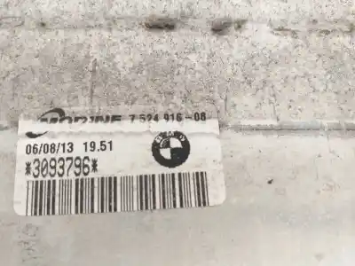 Peça sobressalente para automóvel em segunda mão intercooler por bmw serie 1 coupe (e82) 118d referências oem iam 7524916-08  