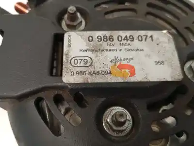 Peça sobressalente para automóvel em segunda mão alternador por ford kuga (cbv) titanium referências oem iam 0986049071  