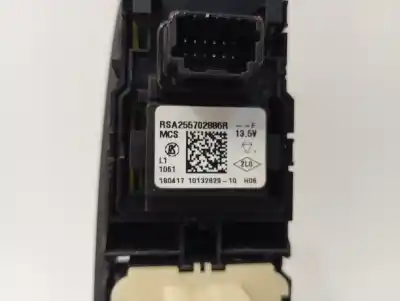 Pezzo di ricambio per auto di seconda mano interruttore alzacristalli anteriore sinistro per renault clio iv dynamique riferimenti oem iam 254118722r  