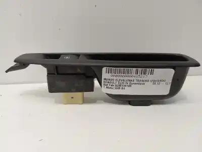 Peça sobressalente para automóvel em segunda mão botão / interruptor elevador vidro traseiro esquerdo por renault clio iv dynamique referências oem iam 829614619r  
